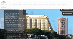 Desktop Screenshot of pacificstarguam.com
